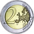 2 евро 2022 Литва, 35-летие программы Эразмус Erasmus