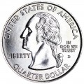 25 центов 2000 США  Нью-Хэмпшир (New Hampshire) двор D