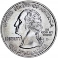 25 cents Quarter Dollar 2001 USA Rhode Island mint mark D