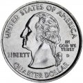 25 cents Quarter Dollar 2001 USA Vermont mint mark D