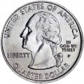 25 cent Quarter Dollar 2001 USA North Carolina P