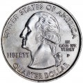 25 cents Quarter Dollar 2001 USA Kentucky mint mark P