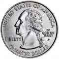 25 cent Quarter Dollar 2002 USA Tennessee P