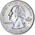 25 cents Quarter Dollar 2002 USA Louisiana mint mark P