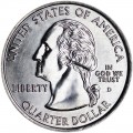 25 cent Quarter Dollar 2004 USA Wisconsin D