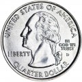 25 cents Quarter Dollar 2006 USA South Dakota mint mark D
