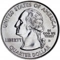 25 cents Quarter Dollar 2008 USA Oklahoma mint mark D
