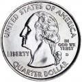 25 cents Quarter Dollar 2008 USA Hawaii mint mark D