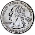 25 cents Quarter Dollar 2008 USA Hawaii mint mark P