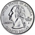 25 cents Quarter Dollar 2008 USA Arizona mint mark P