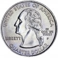 25 cents Quarter Dollar 2008 USA Oklahoma mint mark P