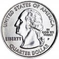 25 cent Quarter Dollar 2007 USA Utah P