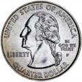 25 cents Quarter Dollar 2004 USA Texas mint mark P