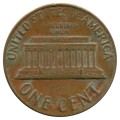 1 cent 1970 Lincoln USA, Minze D, from circulation