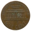 1 цент 2002 США Линкольн, двор D, из обращения