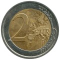 2 евро 2013 Италия Джованни Боккаччо, из обращения