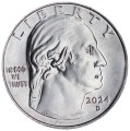 25 cent 2024 USA, Amerikanische Frauen, Nummer 11, Pauli Murray, minze D