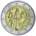 2 евро 2024 Германия 175 лет Конституции Паульскирхе, двор F
