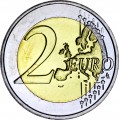 2 euro 2009 Gedenkmünze, WWU, Luxemburg 