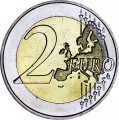 2 евро 2009 10 лет Экономическому и валютному союзу, Нидерланды