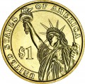 1 dollar 2008 USA, 6 president John Quincy Adams mint D