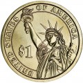 1 Dollar 2009 USA, 11 Präsident James Knox Polk D
