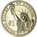 1 dollar 2008 USA, 5 president James Monroe mint D