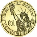 1 Dollar 2009 USA, 12 Präsident Zachary Taylor D