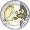 2 евро 2010 Германия, Городская ратуша Бремена, двор G