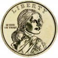 1 dollar 2011 USA Native American Sacagawea, Wampanoag Treaty, mint D