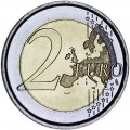 2 евро 2011 Испания, Альгамбра, Хенералифе и Альбасин в Гранаде (Львиный двор)