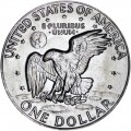 1 dollar 1973 USA Eisenhower, mint mark D, from circulation