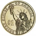 1 доллар 2011 США, 17 президент Эндрю Джонсон двор D
