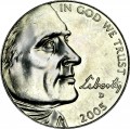 5 cents 2005 USA Ocean in View, Westward Journey Series, mint mark D