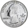 25 cents Quarter Dollar 2011 USA "Chickasaw" 10th National Park mint mark P