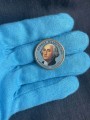 1 dollar 2007 USA, 1 president George Washington colored
