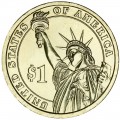 1 Dollar 2009 USA, 12 Präsident Zachary Taylor P