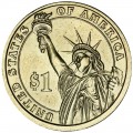 1 dollar 2007 USA, 2 president John Adams mint P