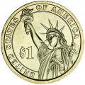 1 доллар 2008 США, 7 президент Эндрю Джэксон двор Р