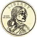 1 Dollar 2009 USA Sacagawea, Drei Schwestern, D