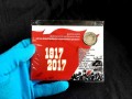 1 рубль 2017 Приднестровье, 100 лет Великой Октябрьской социалистической революции в блистере