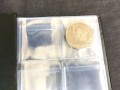 Альбом для монет, на 96 монет, 16 листов, ячейка 53x57 мм АМ-96, вертикальный (черный)