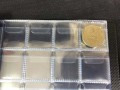 Альбом для монет, на 192 монеты, 8 листов, ячейка 26х29 мм АМ-192, вертикальный (коричневый)