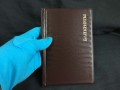 Album for banknotes, 24 sheets, cell 177x90 mm (brown)