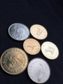 Set von Münzen Mazedonien 1993-2008, 6 Münzen