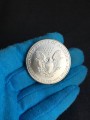 1 доллар 1997 США Шагающая Свобода,  UNC, серебро