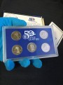 A set of 25 cents 2000 USA, mint S, proof, nickel