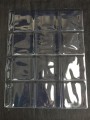 Сoin sheets OPTIMA, for 12 coin Holders 55x55 mm, clear. Russia