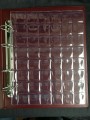 Sheet for coins, for 48 coins, size OPTIMA, cell 29x29 mm. Russia