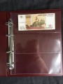 Package with 10 sheets. Sheet for 3 banknotes, size OPTIMA, KLB 3, SOMS